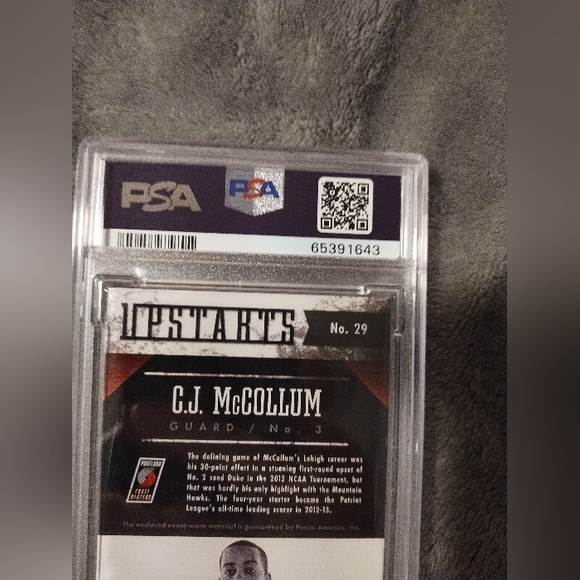 CJ McCollum NBA Rookie Card - Picture 6 of 7